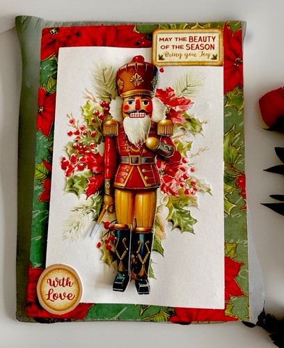 Beautiful red nutcracker - red,