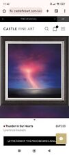 Lawrence coulson castlefine art thunder in our hearts art work super rare