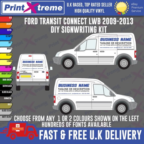 Van sign kit transit - sign, connect