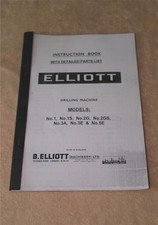Elliott Progress Drilling Machines Manual