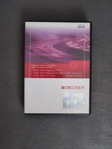 Dvd navigation becker traffic - dvd,