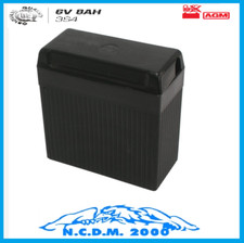 Original Type Battery for Restoration 6V 8AH AMG Piaggio Vespa GS VS4T 150 1958