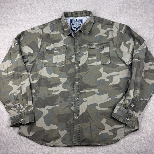 Five elementz camo shirt - five,