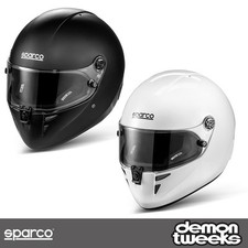 Sparco Stealth Kart Helmet - FIA 8878-2024 Approved, Lightweight, Ventilated