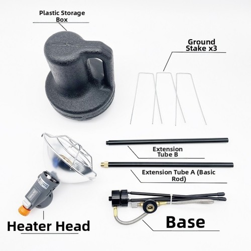 Portable gas heater - gas, for