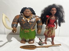 Disney Moana and Demigod Maui