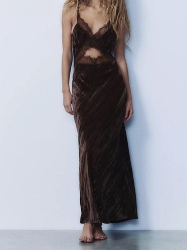 Zara velvet lace - lace, dress