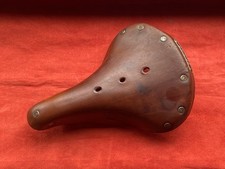 Brooks B17S Saddle Brown Honey Tan Copper Patina Seat Vintage Retro Eroica