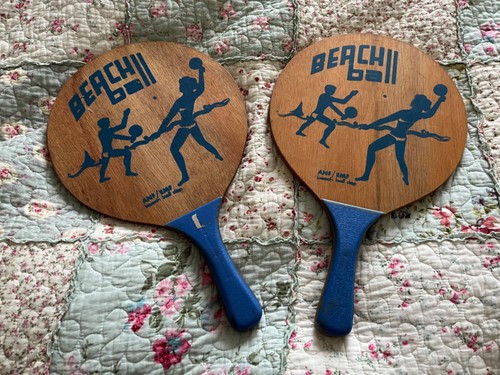 Vintage pair beach ball - pair, of