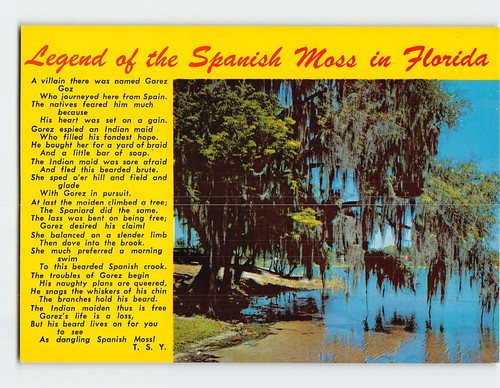 Postcard legend the spanish - legend,