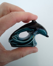 Poole Pottery MINIATURE dolphin 2.75 inches long - rare
