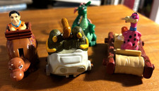 The Flintstones UCS Amblin 4 Toys Figures FRED WILMA DINO Vehicles