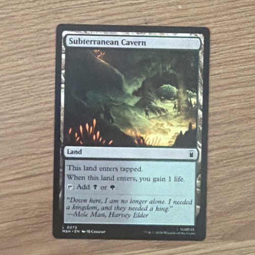 Mtg subterranean cavern - [mtg],