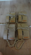 FOUR x BT Viscount Telephones  (Beige) in Working Order
