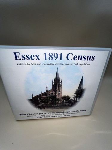 Rom essex 1891 census - cd-rom,