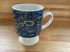 Vintage Retro Arthur Wood Paisley on Pedestal  Mug VGC 1970s