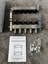 ProWarm™ Underfloor Heating 5 Port Manifold 10223 RRP £178