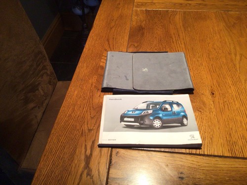 Peugeot bipper owners manual - peugeot,
