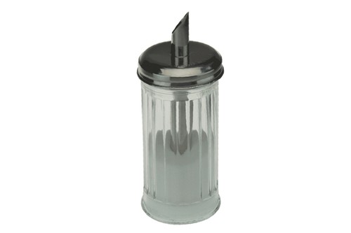 Glass sugar dispenser - dispenser, with