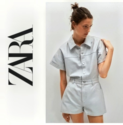 Zara denim cotton - denim,