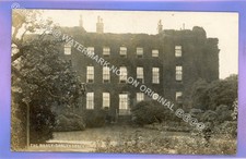 EARLY 1910c THE ABBEY DARLEY DERBY DERBYSHIRE RP REAL PHOTO VINTAGE POSTCARD