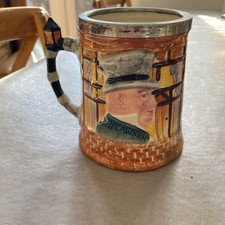 Sandland Character Ware Toby Jug Dickens, Micawber, Pickwick