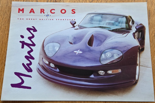 Marcos mantis car - mantis, brochure