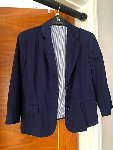 Womens navy blazer - navy, jacket