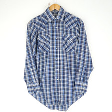 Silver spur Vintage Western Shirt Mens Cowboy SZ XS (T9683)