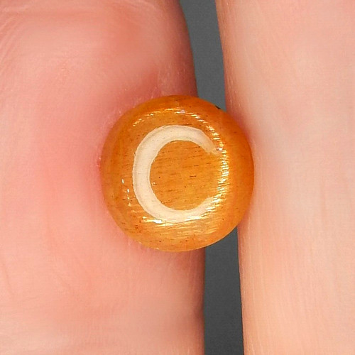 9ct orange iridescent ray - 1.9ct, 4