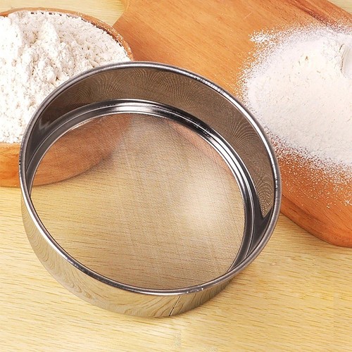 Stainless steel flour sieve - flour,