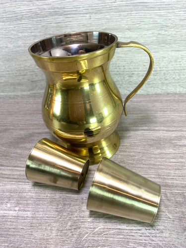 Vintage brass tankard pint - vintage, 1