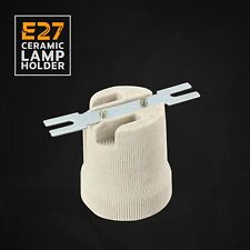 CERAMIC Porcelain ES27 E27 EDISON SCREW Heat Bulb Type 1 Lamp Holder