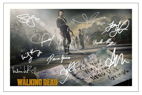 Cast multi signed photo - cast,