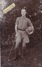 OLD PHOTO MAN MILITARY UNIFORM