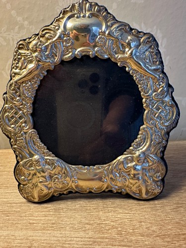 Solid silver vintage vanity - vintage,