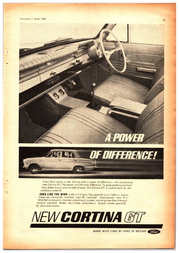 Vintage original 1963 - original, ford