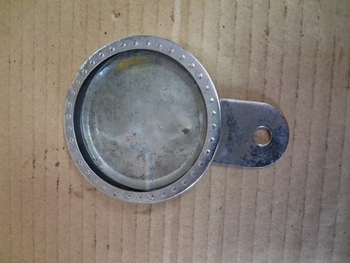 Vintage 1950s motorcycle tax - vintage,