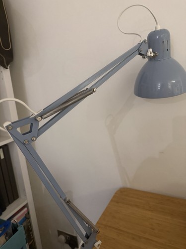 Ikea tertial blue work lamp - ikea,