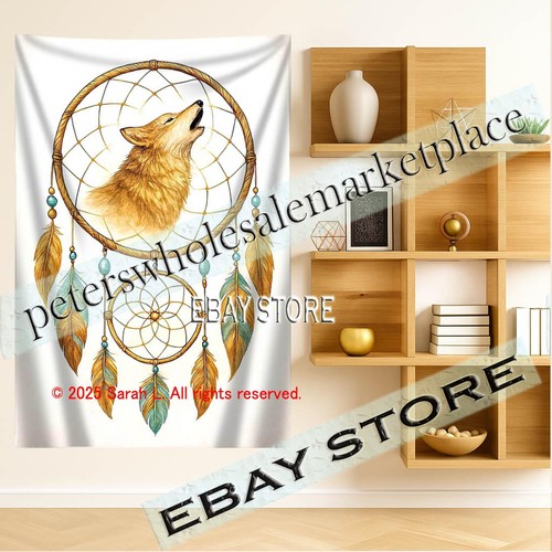 Golden stag dreamcatcher - stag,