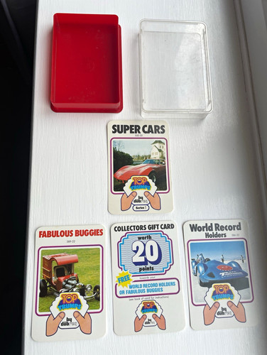 Vintage top trumps - top, cars