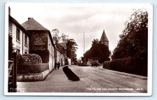 Postcard old woodhouse - old, near
