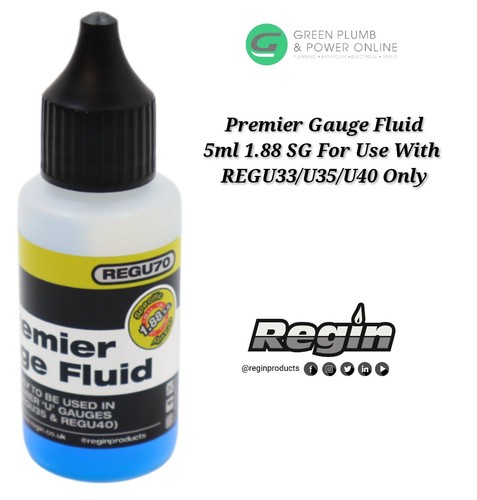 Regin premier gauge fluid - premier,
