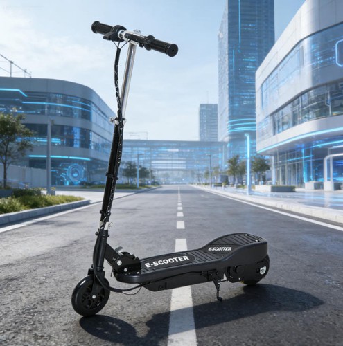 Kids electric scooter - electric, folding