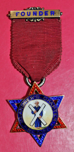 Sterling silver masonic - , st