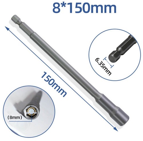 Long magnetic nut driver - long,