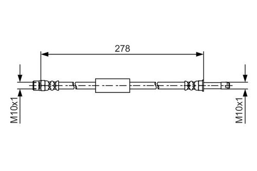 New brake hose for - new,