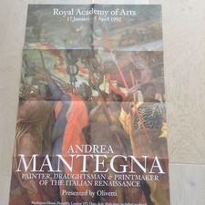 Exhibition Poster  Andrea Mantegna RA 17Jan 05 Apr 1992