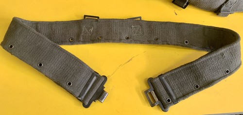 Army issue webbing belt olive - army,