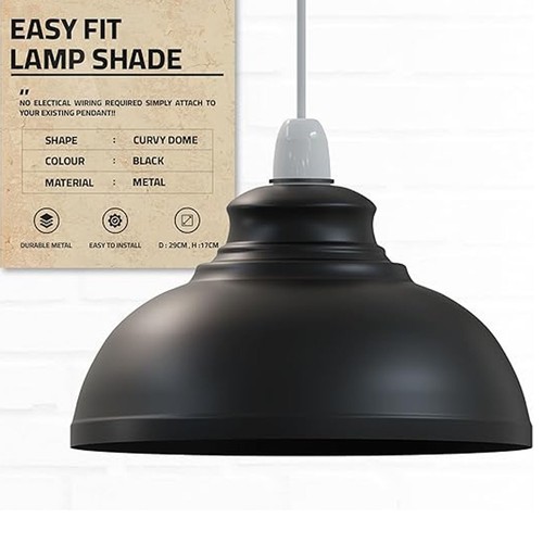 Vintage retro pendant shade - vintage,
